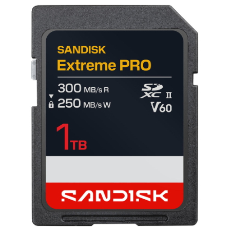 SanDisk SDSDXEM-1T00-GN4IN - karta pamięci 1TB, Extreme PRO SDXC UHS-II V60